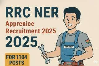 RRC NER Apprentice Recruitment 2025 for 1104 Posts Apply Online.